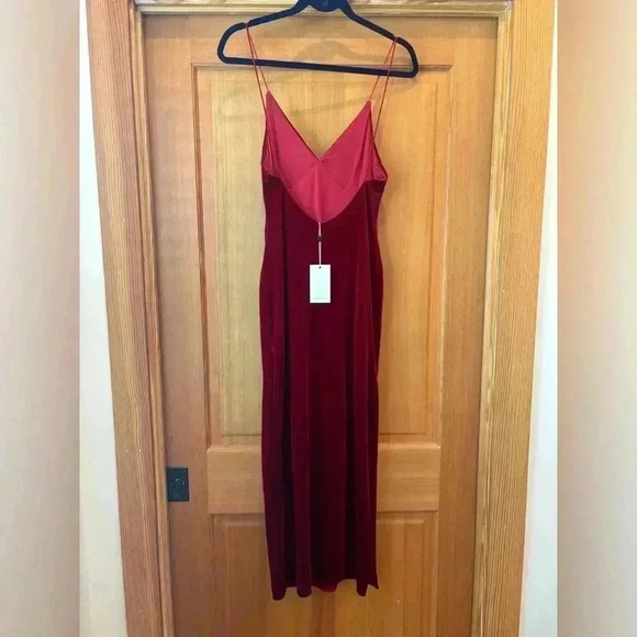 Lovers + Friends Rebel Slip in Ruby Red. XS - Picture 8 of 11